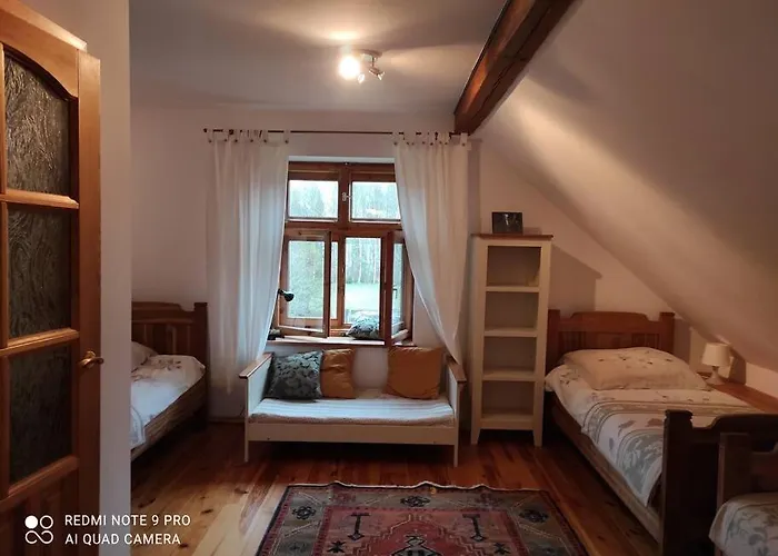 Komfortowy Dla Kilku Rodzin Dom wakacyjny Wolnica (Lidzbark)